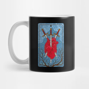 Tarot card - Three Of Swords Mug